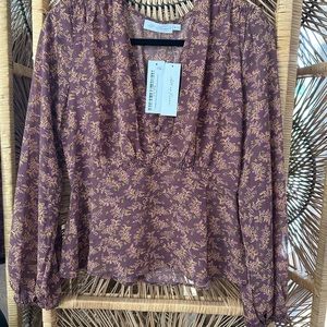 NWT Floral Blouse